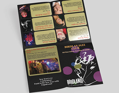 Jazz Club Brochure