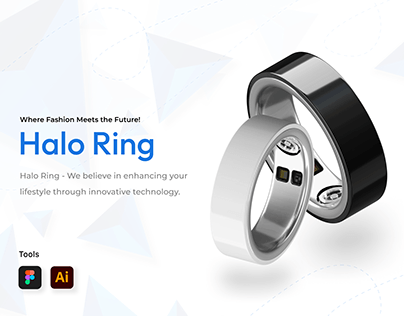 Halo Ring - Where Fashion Meets the Future!