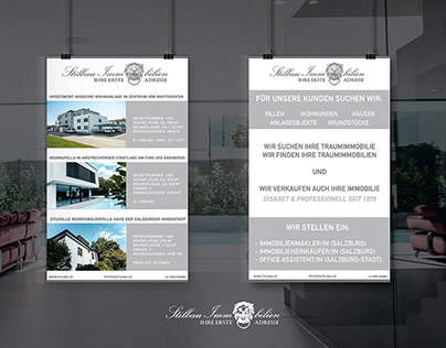 stillbau immobilien | POSTER DESIGN & PHOTOGRAPHY