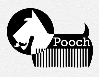 POOCH Dog Grooming Service Branding