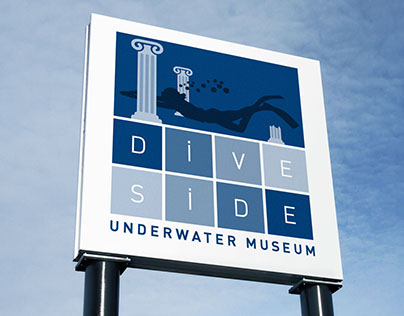 Dive Side Underwater Museum Logo