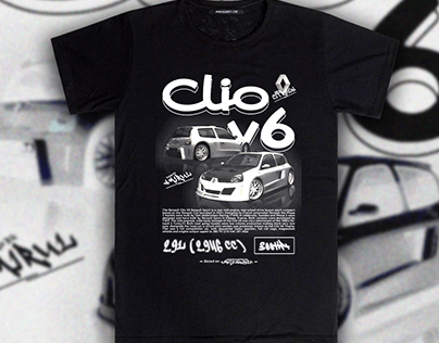 T-Shirt Design for Citroen Clio V6 from NFS Most Wanted