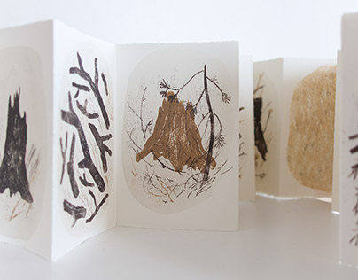 Artist's book "Stumps and twigs"