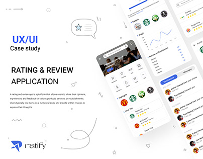 Rating & Review App (UX/UI Case Study)