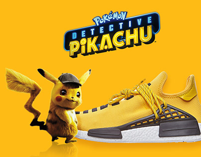 Pikachu x Adidas Humanrace