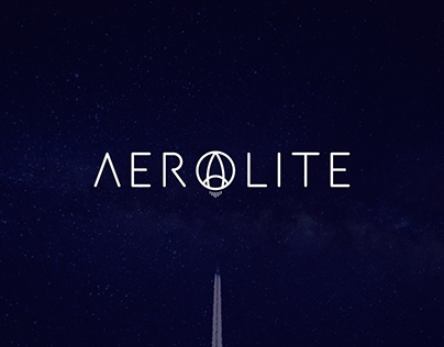 #dailylogochallenge - Rocketship logo - 'Aerolite'