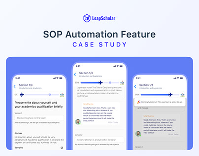 SOP Automation Feature - Leap Scholar
