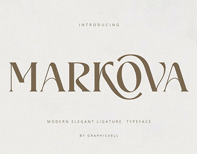 Markova Serif Font