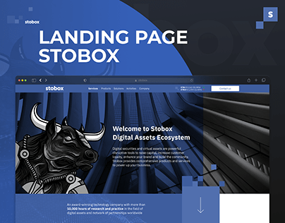 Landing Page Stobox