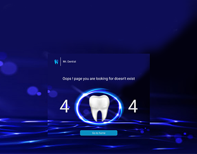 404 Error page | Mr. Dentist