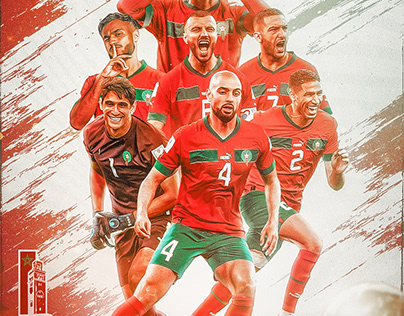 Seleção do Marrocos - Copa do Mundo