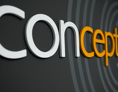 Concept CE - Logo re-design & environmental graphics