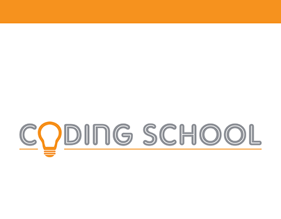 Logo and portfolio for a developer school