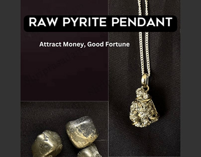 Elevate Your Style with Our Pyrite Pendant Today!