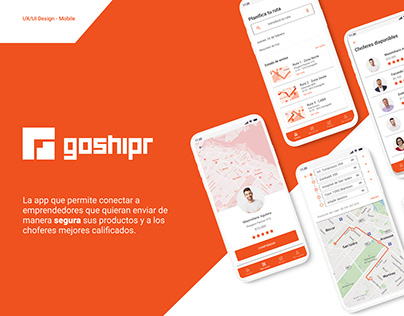 GoShipr Mobile | UX/UI Design