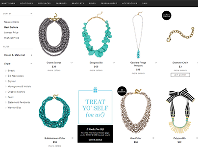 retailer fashion jewelry