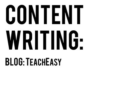 Content Writing: TeachEasy