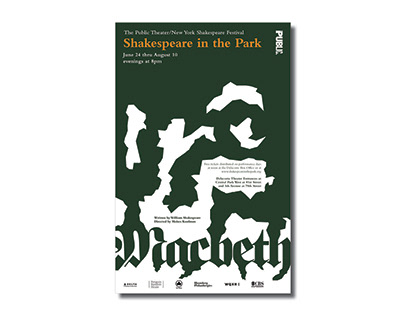 Shakespeare in the Park Poster