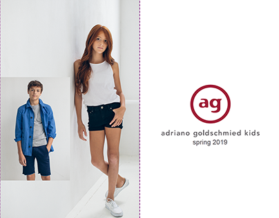 Look book design/retouching Adriano Goldschmied Kids