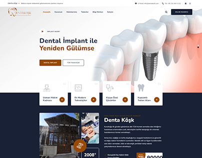 Denta Köşk - Dental Website Design