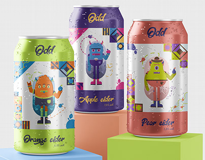 Odd — cider packaging concept