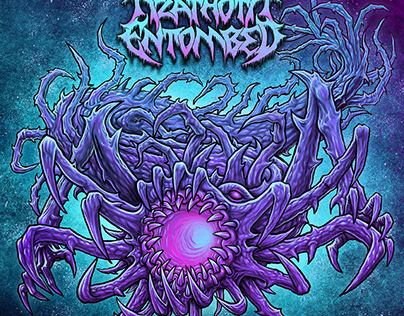 CD cover album for Azathoth Entombed