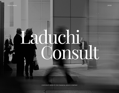 Laduchi Consult website design