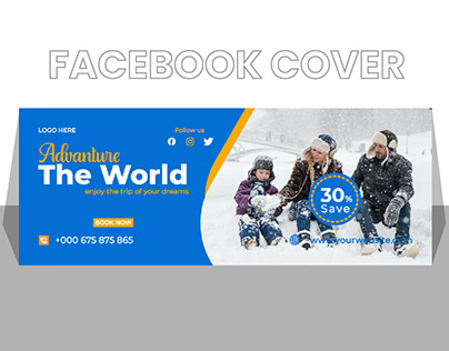 Travel Facebook cover Design