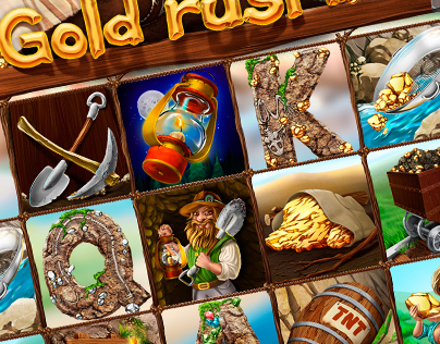 Slot machine "Gold Rush"