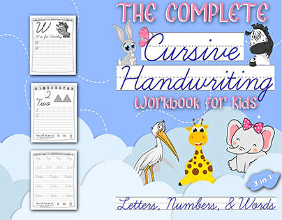 The Complete Cursive Handwriting Workbook For Kids