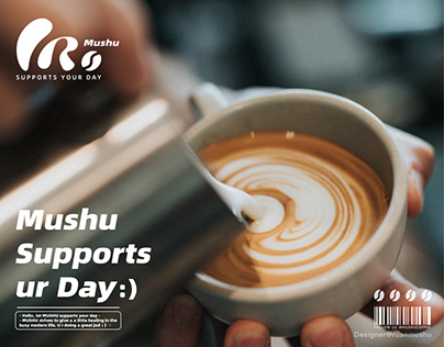 VI『Mushu咖啡』LOGO设计丨品牌设计Brand Design丨Cafe Visual Identity