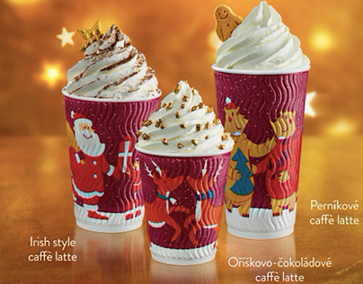 Costa Coffee produktové kampaně