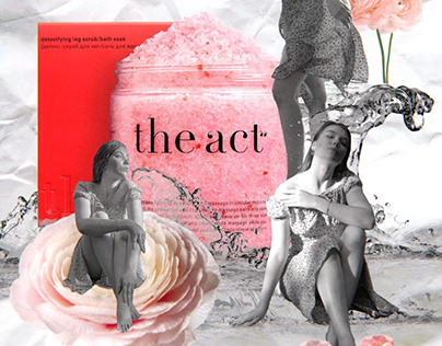 Digital collage for The Act labs