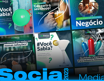 Social Media - Gases Industriais