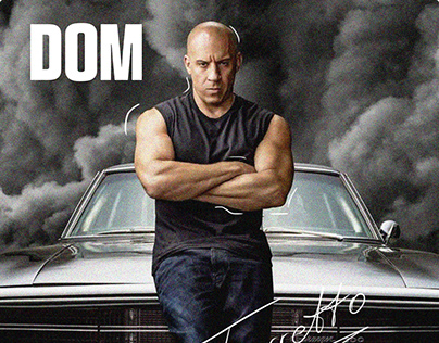 "Fast and Furious" Poster Template