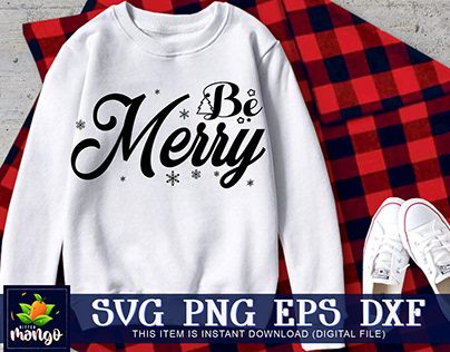Be Merry SVG