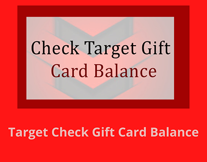 Target Check Gift Card Balance