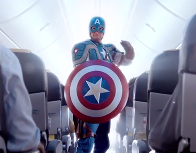 Pegasus Airlines, Safety Video with Marvel's Avengers