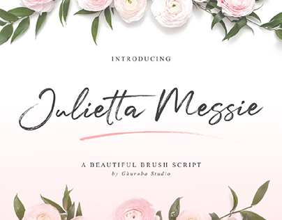 FREE | Julietta Messie Elegant Script Font