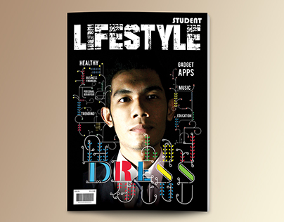 student lifestyle magazine cover