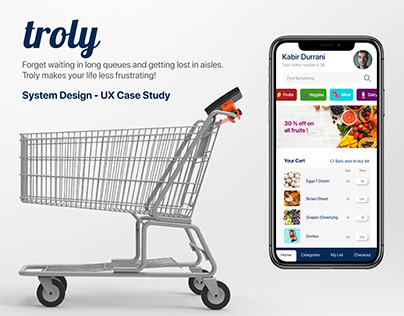 Project thumbnail - Troly - System Design (UX Case Study)