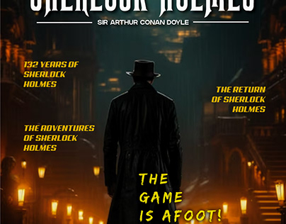 Sherlock Holmes Film Fare Magazine Design