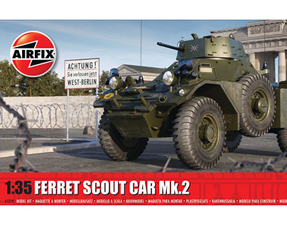 Airfix Ferret Scout Car Mk.2