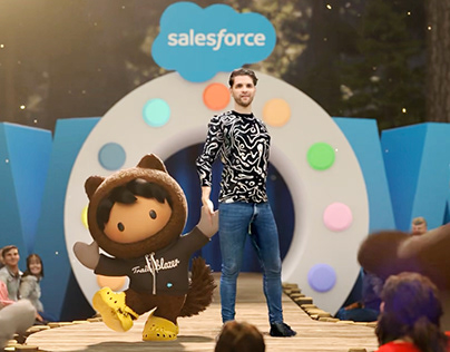 Web 3.0 Avatar Fashion Show at Salesforce Connections