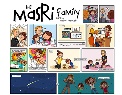 Family Comic (Inspired by Calvin & Hobbes)