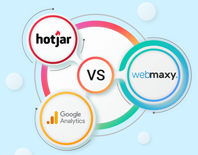 Hotjar vs Google Analytics vs Webmaxy
