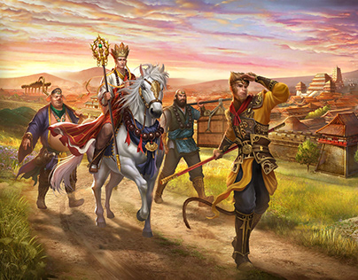 Chinese mythology themed slot game: Journey To The West