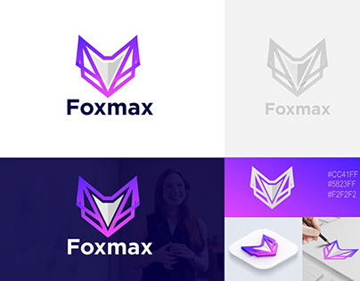 Fox Tech NFT Gaming Logo Design