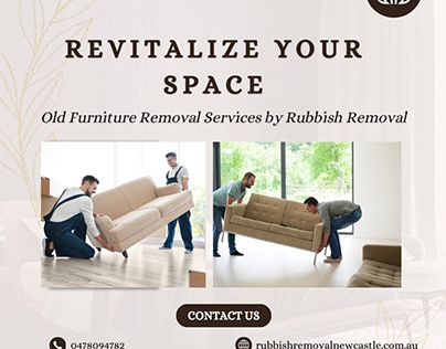 Old Furniture Removal Services by Rubbish Removal