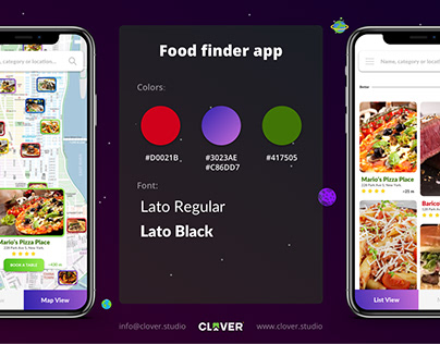 Food finder app